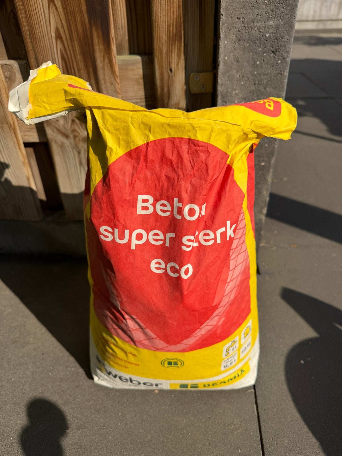 Beton, Ophalen, Nieuw