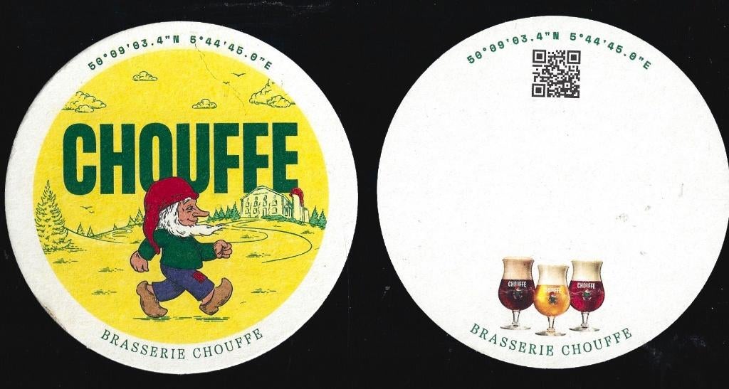 Bierviltje - Chouffe - 2025 - NIEUW, Verzamelen, Biermerken, Ophalen of Verzenden, Nieuw, Viltje(s), Overige merken