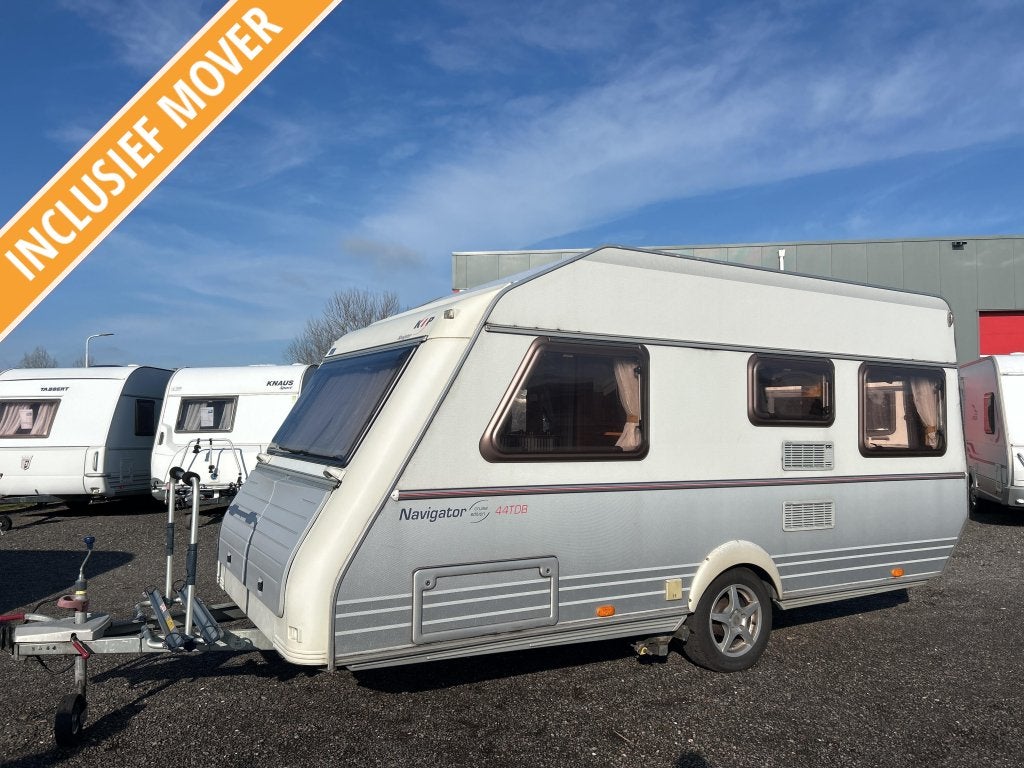 Kip Navigator 44 TDB VLOERVERWARMING, MOVER, Caravans en Kamperen, Standaardzit, Kip, A.G. Bellstraat 4 7903 AD Hoogeveen, Bedrijf