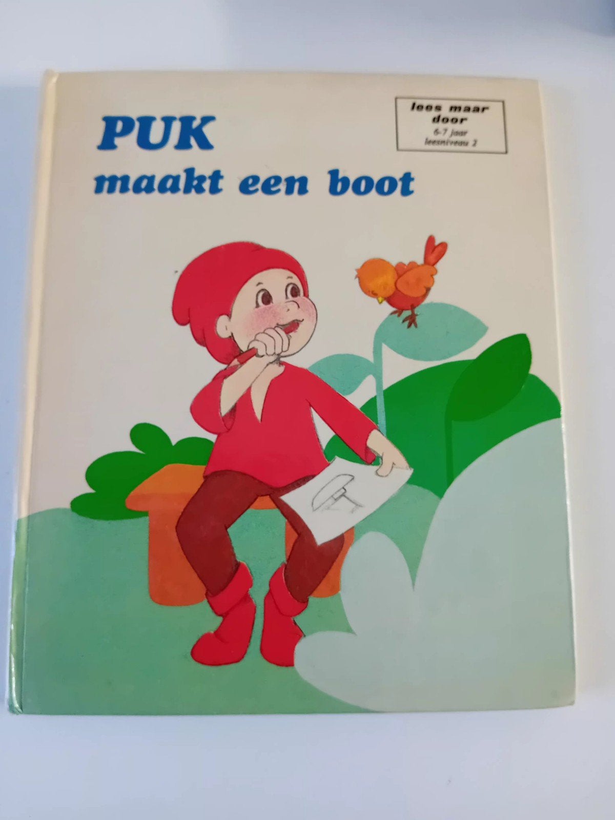 Puk maakt een boot  (leesniveau 2), Ophalen of Verzenden, Zo goed als nieuw, Fictie algemeen