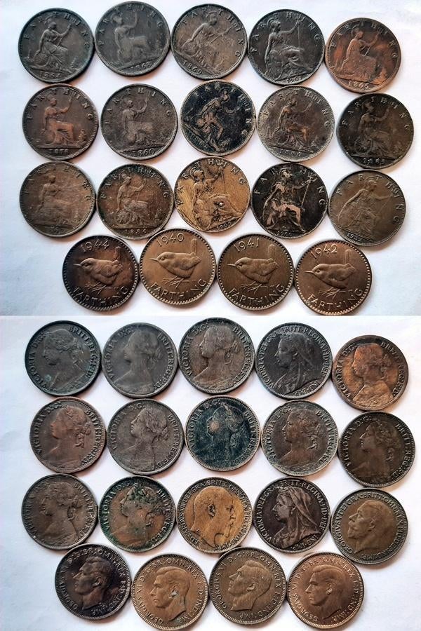 19 Farthings Groot Brittannië, Verzenden, Overige landen