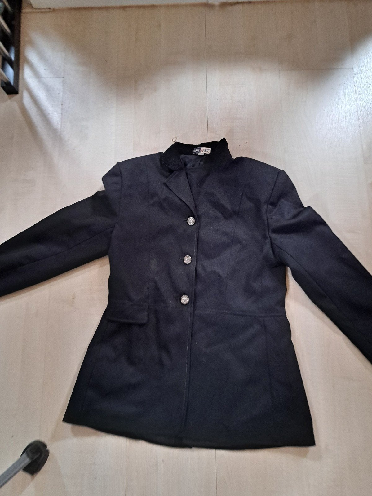 paardrij jasje zwart maat 164, Dieren en Toebehoren, Paardrijkleding, Ophalen, Zo goed als nieuw