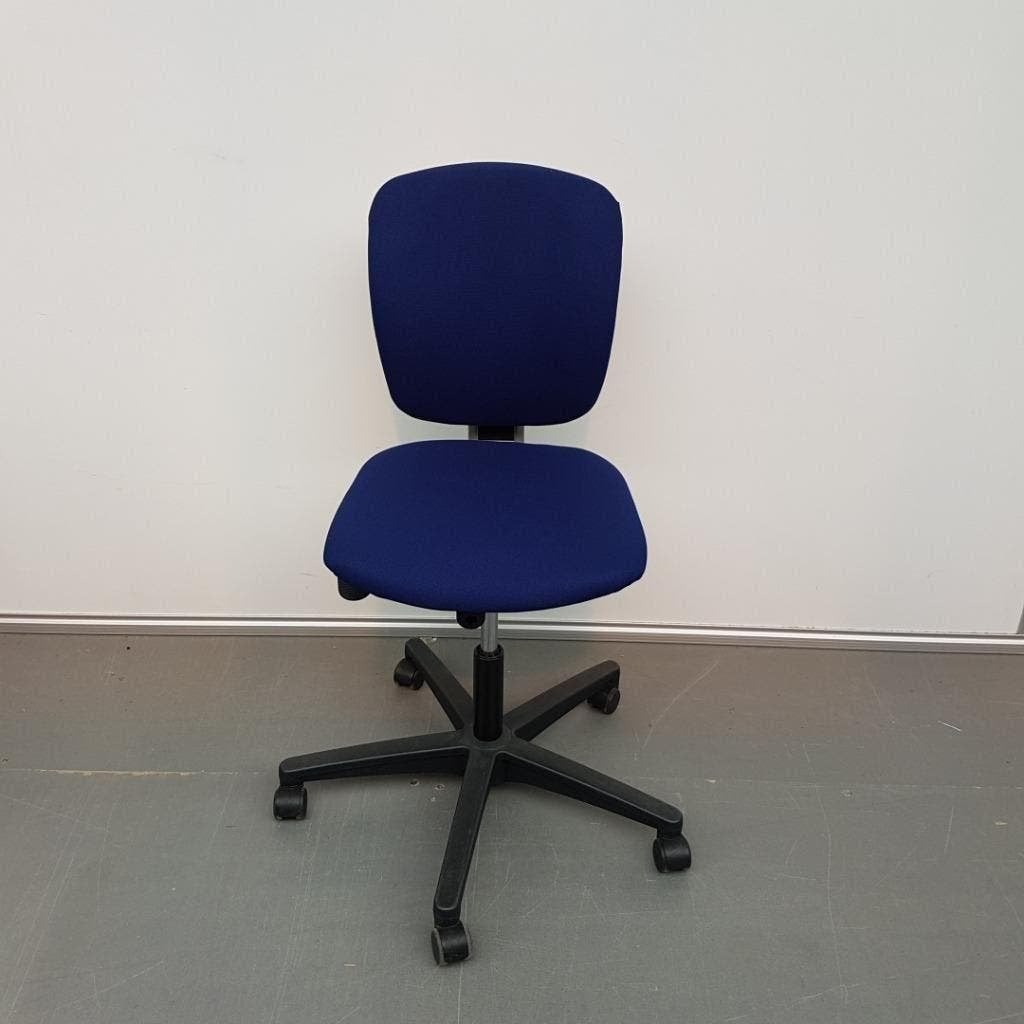 Ahrend 262 bureaustoel - nieuwe blauwe stof GROTE VOORRAAD, Ophalen, Gebruikt, Blauw