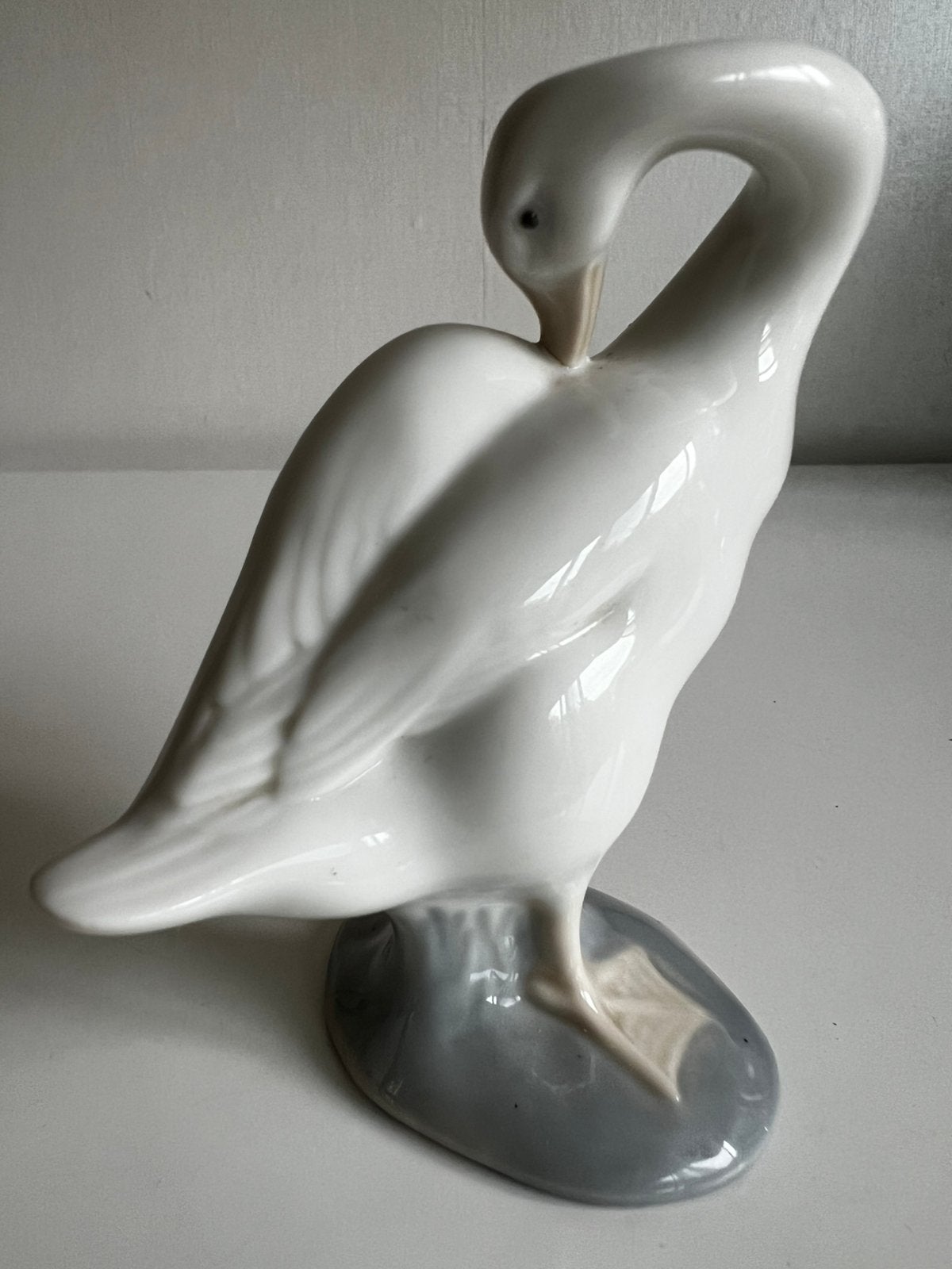 Lladro Spain Witte Zwaan Porselein Vicente Martinez 70’s, Ophalen of Verzenden
