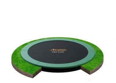 Trampoline Pro-Line 2.45 Flatlevel, Ophalen, Nieuw