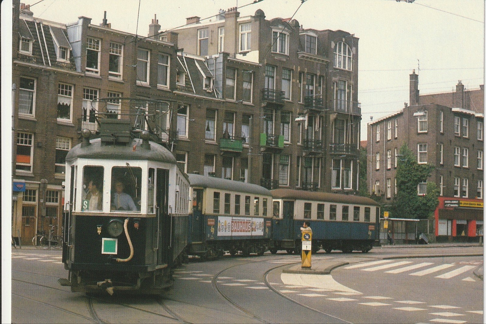 AMSTERDAM  DE KROMMERT OUD NZH TRAJECT WIENER LOKALBAHN TRAM, Ophalen of Verzenden, 1980 tot heden, Ongelopen, Noord-Holland