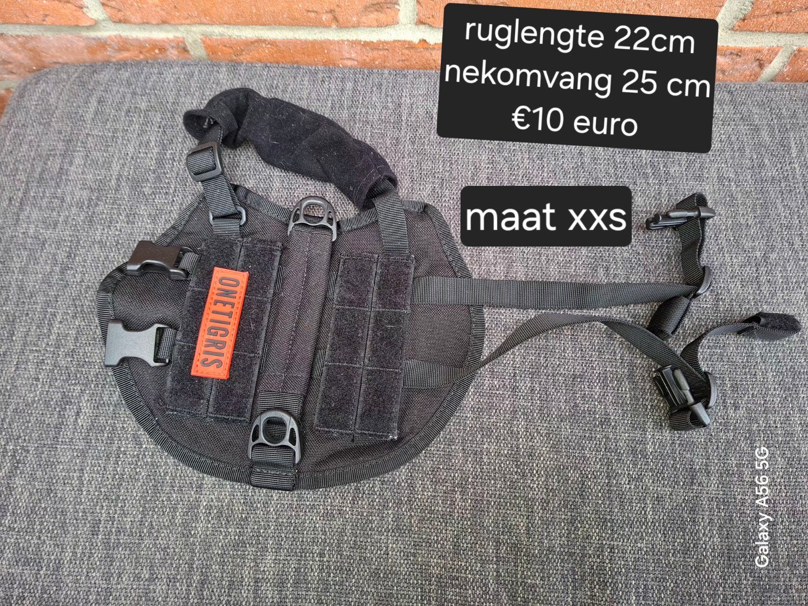 nieuw honden tuigje maat xxs, Ophalen of Verzenden, Nieuw