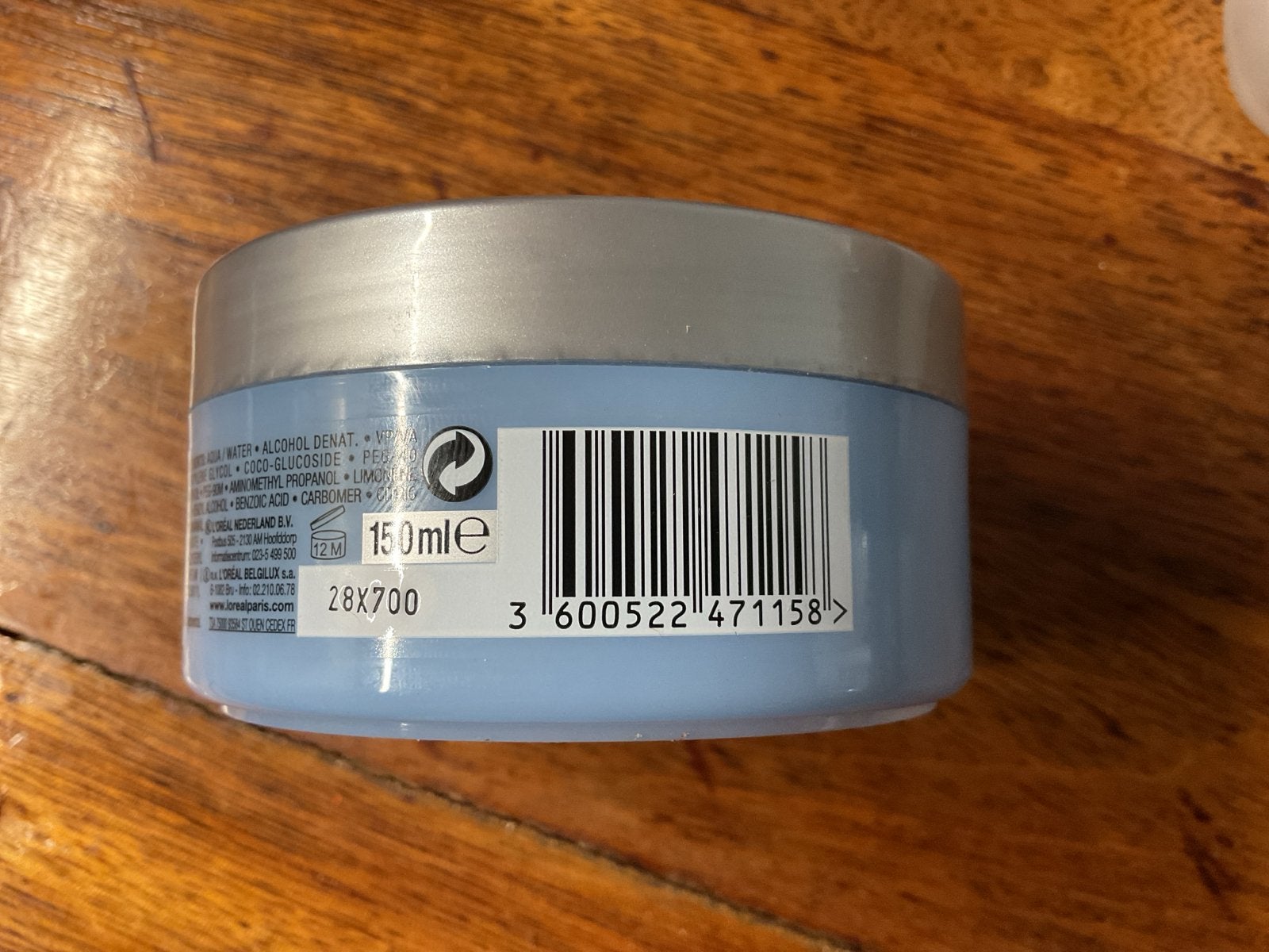 L'Oréal Paris Hydraterende Crème 150ml, Ophalen, Nieuw, Bodylotion, Crème of Olie