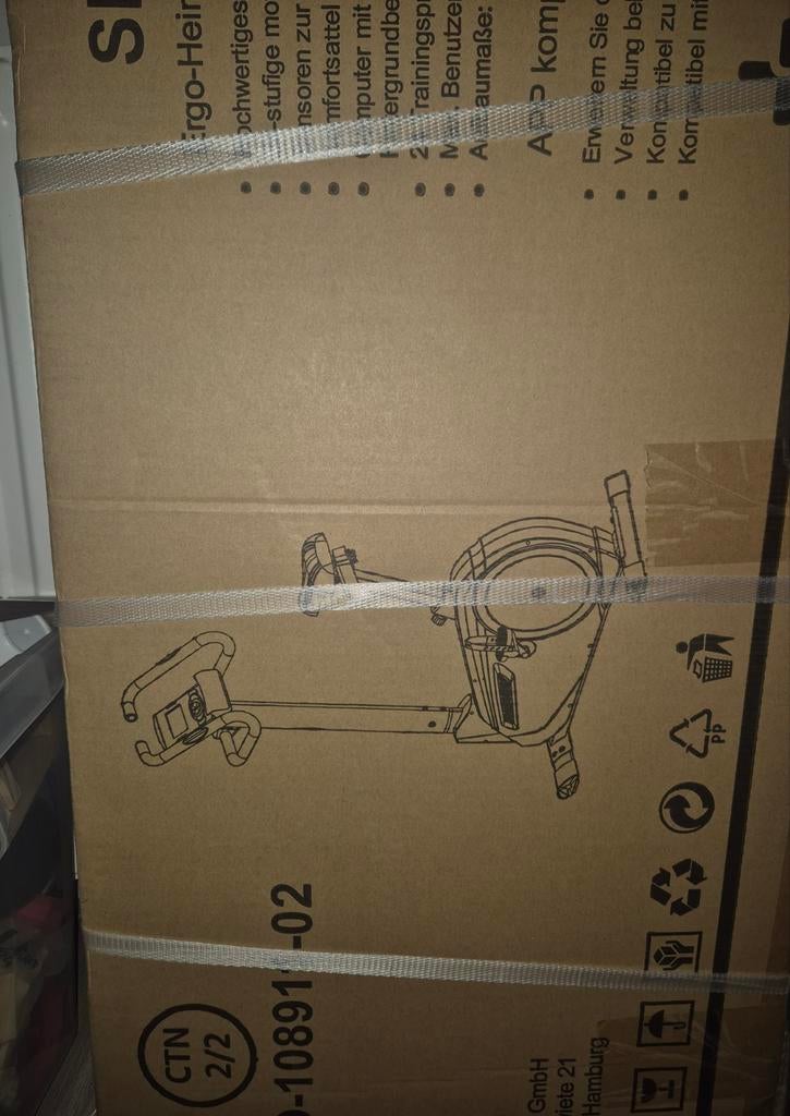 Hometrainer FIETS Sportplus SP-HT-9600-iE, Ophalen of Verzenden, Nieuw, Hometrainer