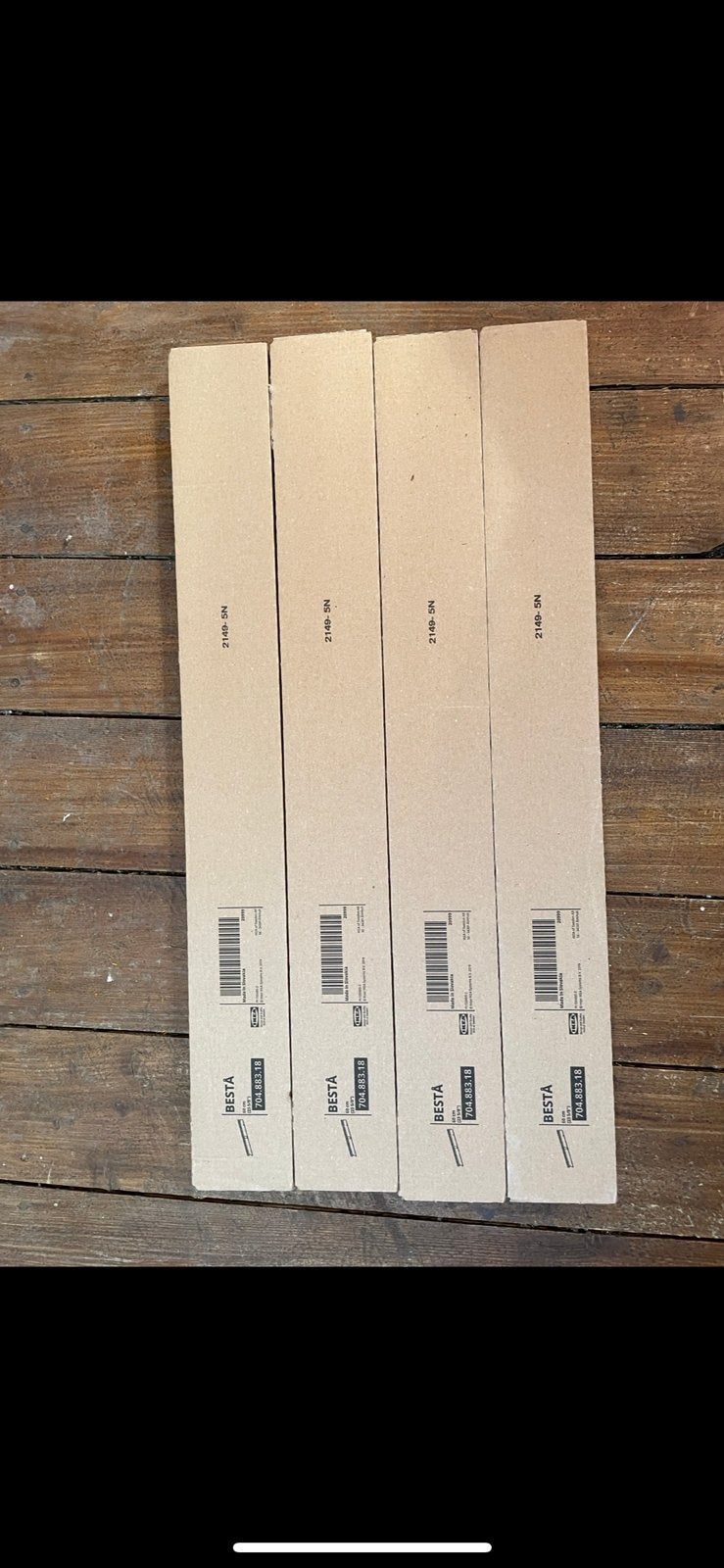 IKEA BESTÅ Wandrails / Ophangrails – Nieuw in verpakking 4, Ophalen, Zo goed als nieuw