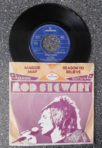 Rod Stewart - reason to believe & Maggie Mae (vanaf € 2,50), Cd's en Dvd's, Ophalen of Verzenden, Zo goed als nieuw, 7 inch, Pop
