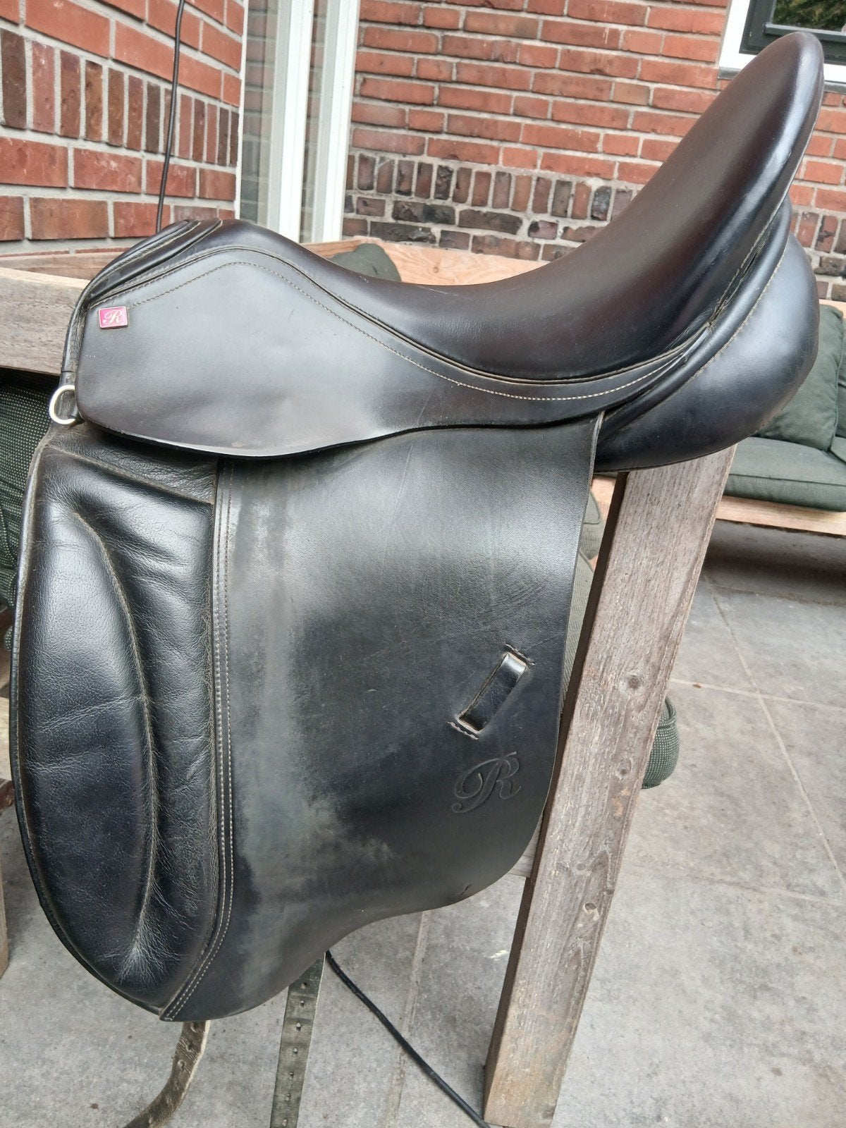 Rossner dressuur zadel, Ophalen, Gebruikt, Dressuur, Rossner