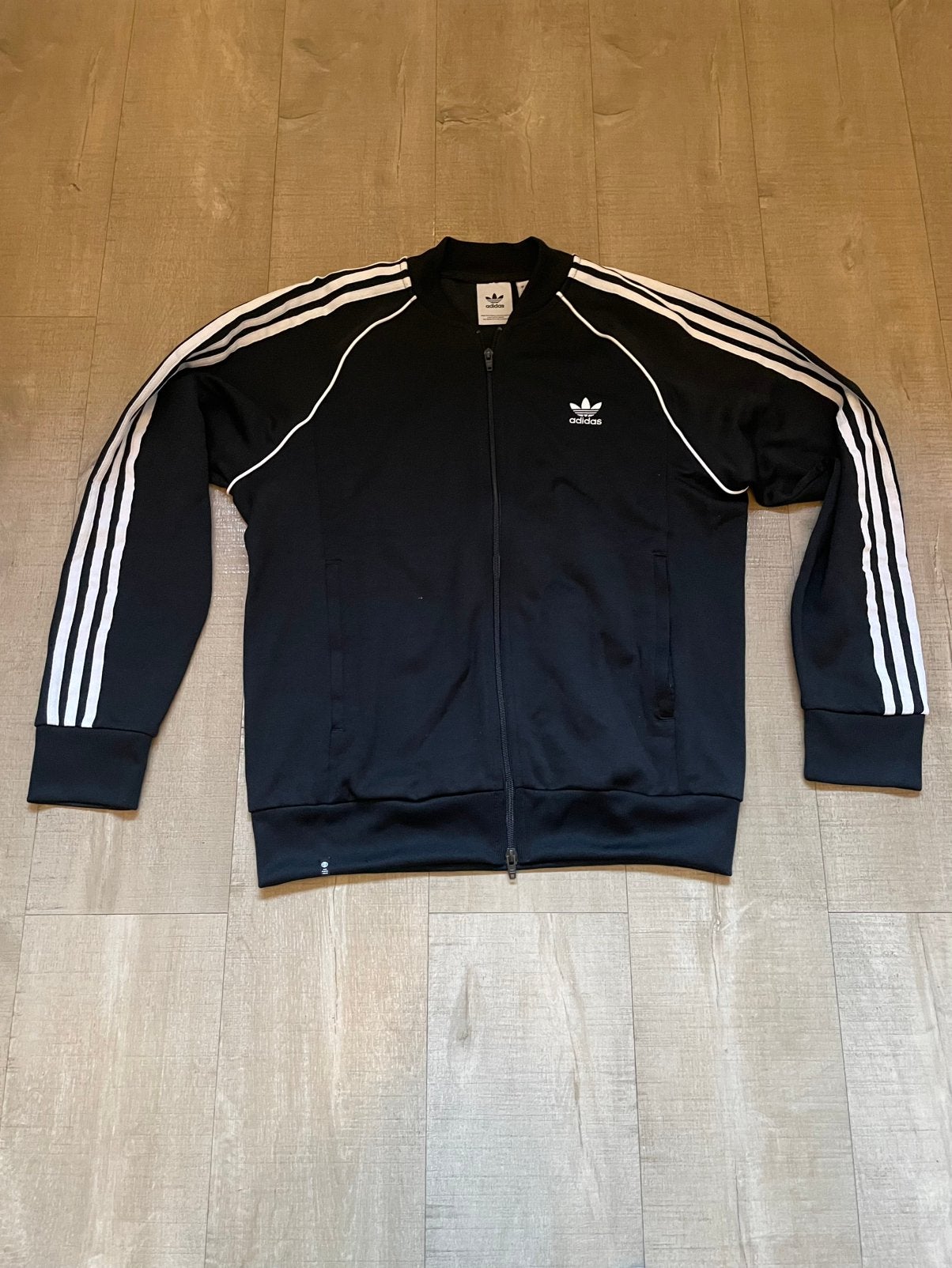 Adidas vest, Maat 52/54 (L), Zwart, Ophalen of Verzenden, Zo goed als nieuw