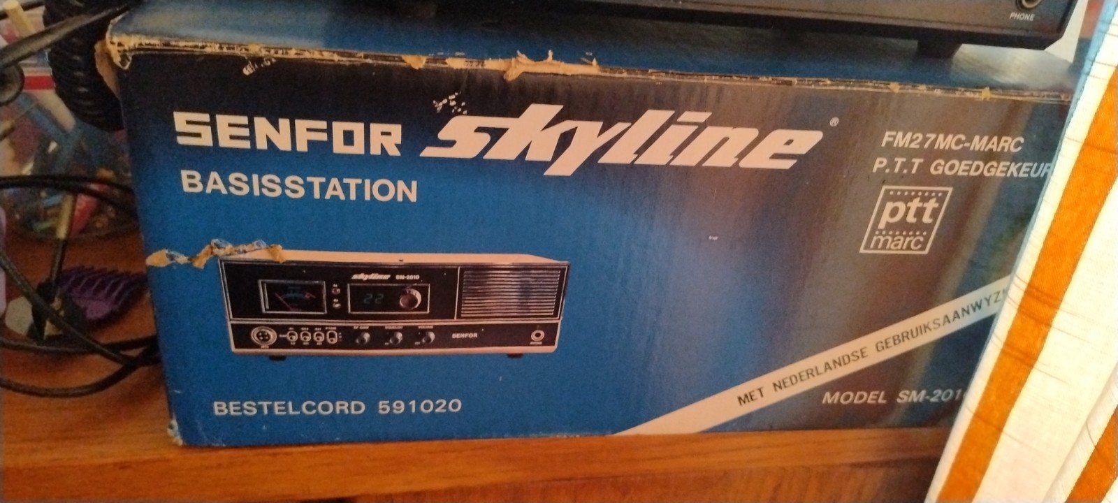Senfor Skyline Basisstation SM-2010 met ZETAGI MOS POWER, Ophalen of Verzenden, Gebruikt, Zender en Ontvanger