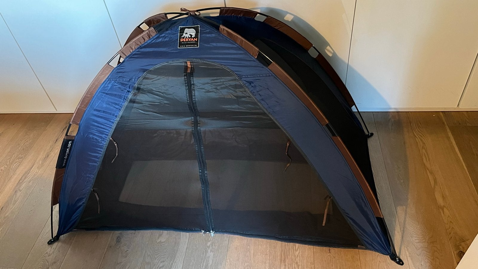 Deryan Kid Bed Mosquito Net Tent - Dark Blue - 153x73x95cm, Verzenden, Zo goed als nieuw