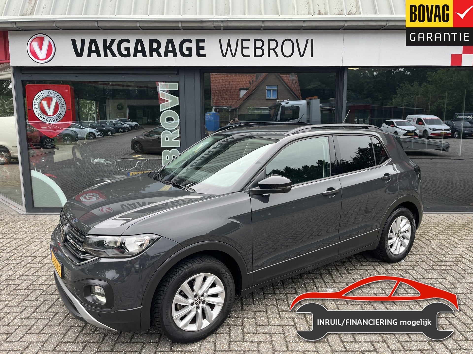 Volkswagen T-Cross 1.0 TSI Life Camera Carplay Trekhaak Uran, Auto's, T-Cross, Gebruikt, Euro 6, Met garantie (alle)