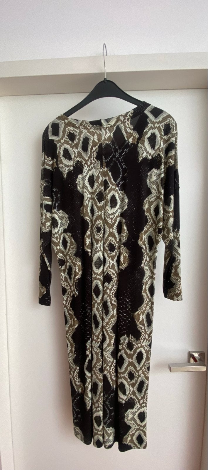 LaSalle Amsterdam jurk met slangenprint - Maat 38, Kleding | Dames, Maat 38/40 (M), Zwart, Ophalen of Verzenden, Zo goed als nieuw