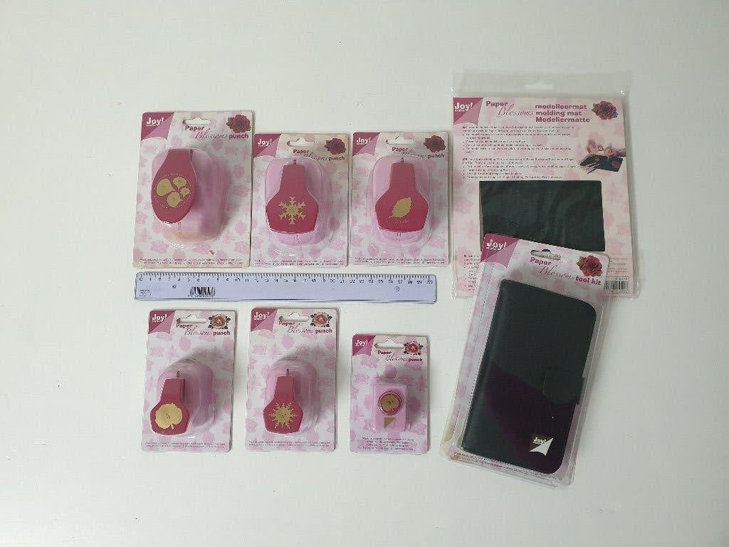 Joy Crafts Paper Blossoms Ponsen Set, Mat en Toolkit, Ophalen of Verzenden, Nieuw, Natuur, Pons of Mal