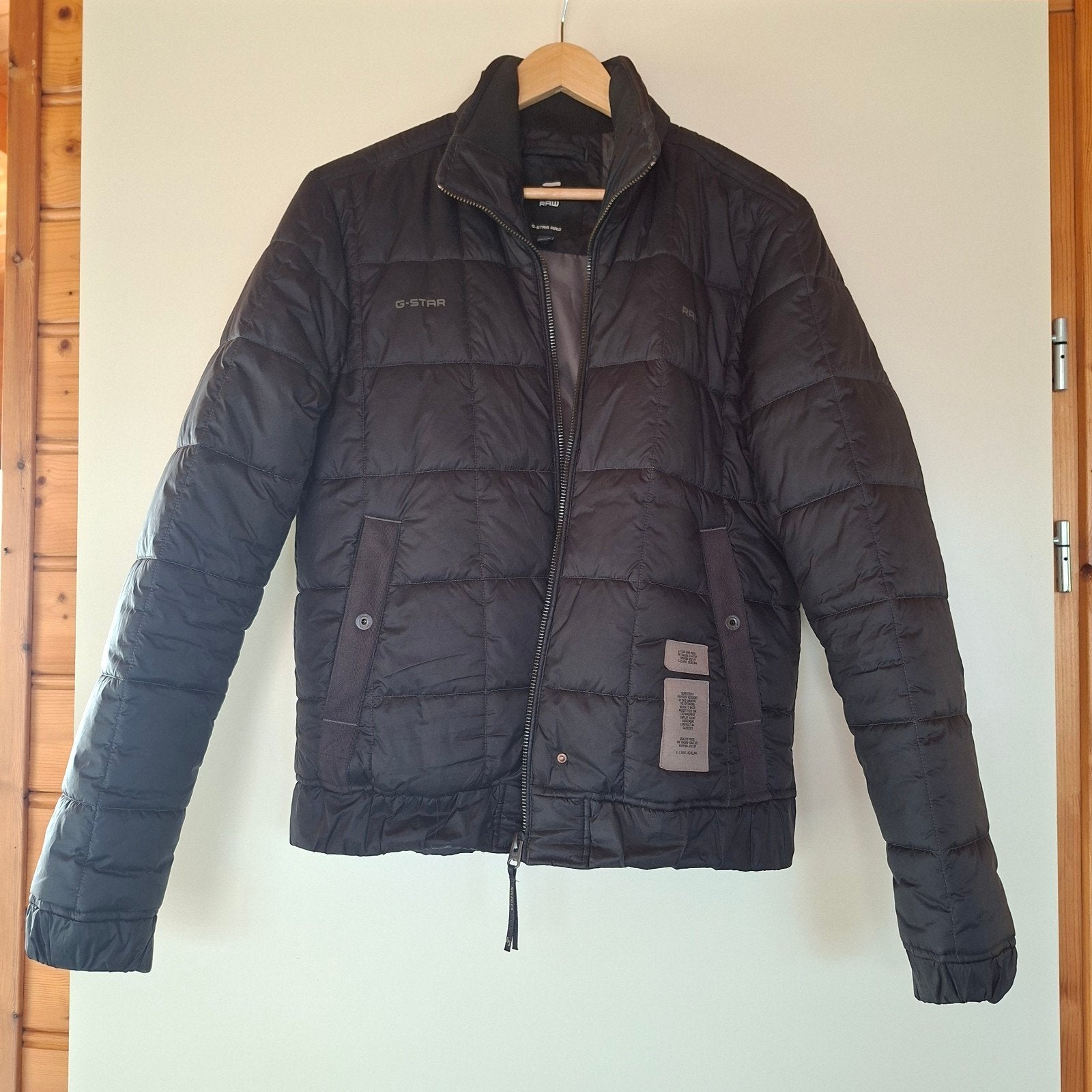Zeer nette G-Star winterjas - Maat M, Kleding | Heren, Maat 48/50 (M), Zwart, Ophalen of Verzenden, Zo goed als nieuw