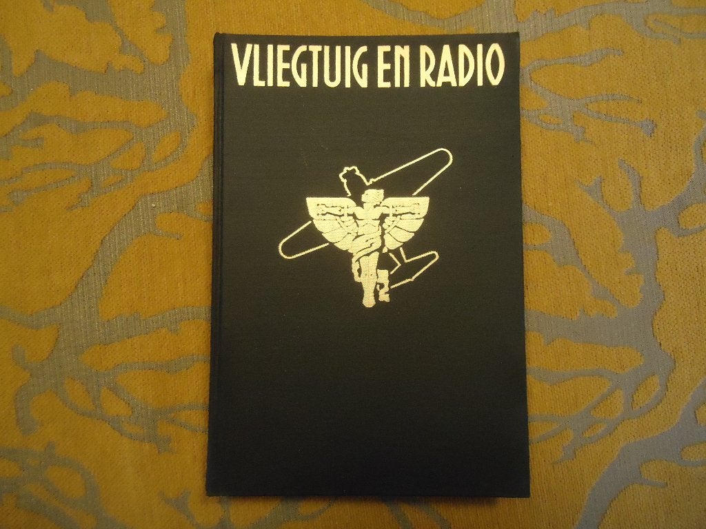 1943 Boek Vliegtuig en Radio J.L.J. van der Werff, Verzenden, Zo goed als nieuw, Boek of Tijdschrift