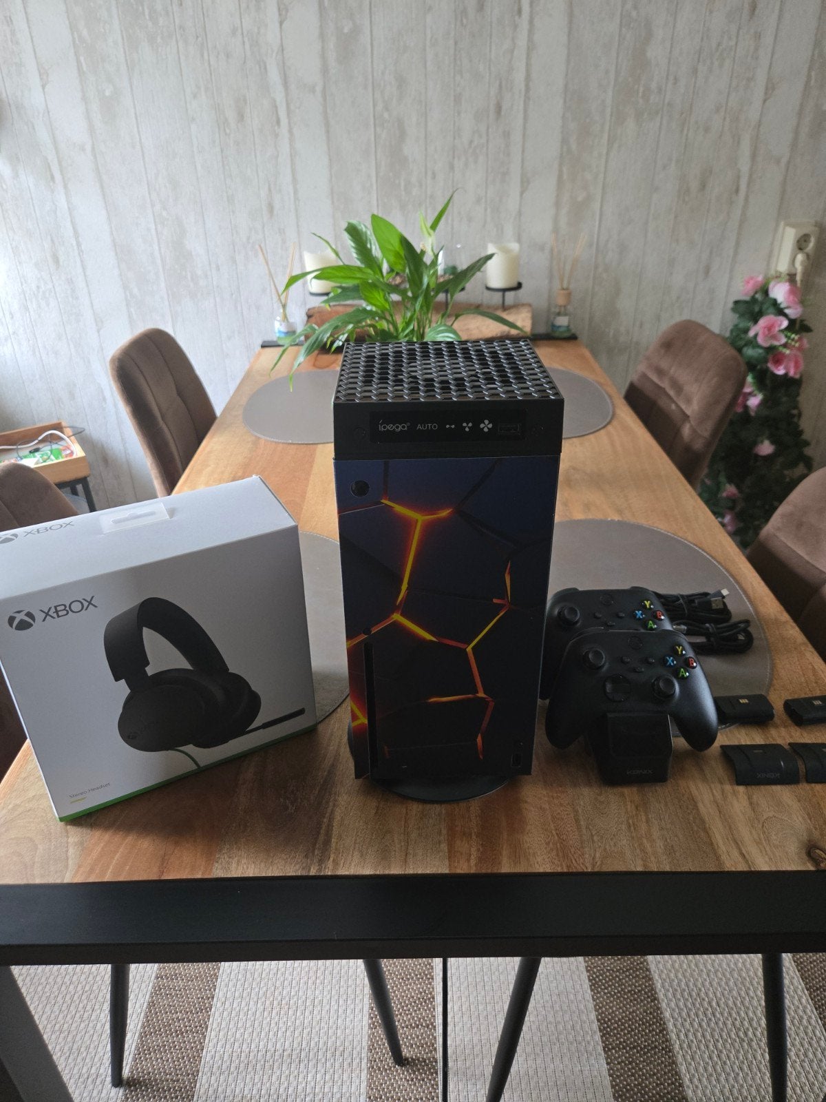 Xbox Series X met drie TB, Spelcomputers en Games, Ophalen, Zo goed als nieuw