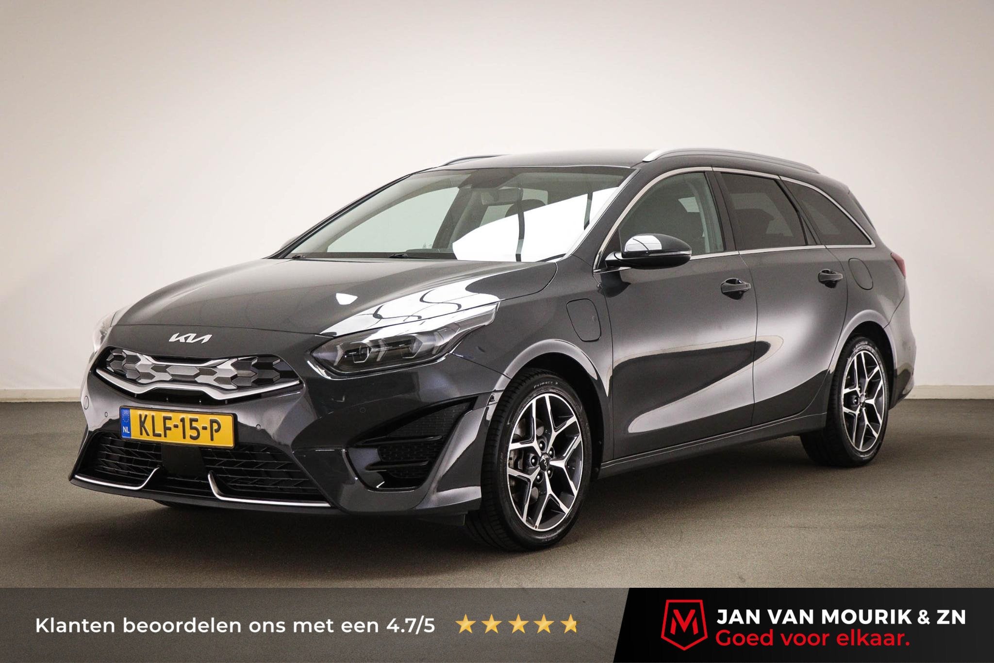 Kia Ceed Sportswagon 1.6 GDI PHEV DynamicPlusLine | CAMERA |, Auto's, Gebruikt, Leder en Stof, Plug-in hybride, Automatische klimaatregeling