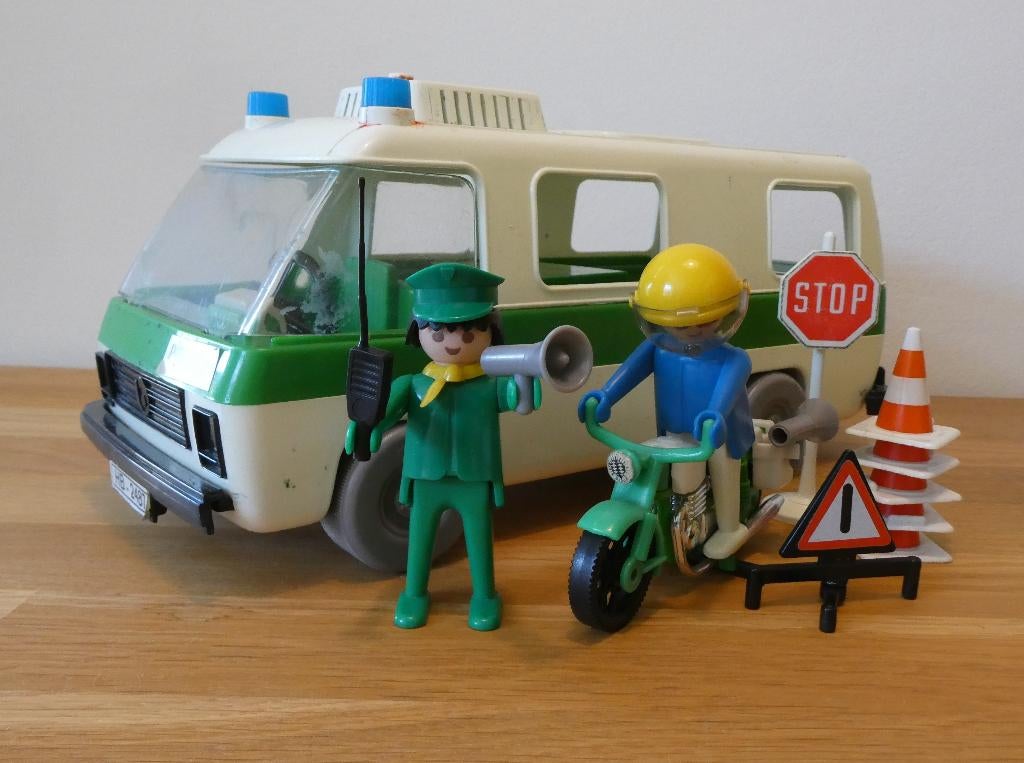 Playmobil politiebus, Kinderen en Baby's, Speelgoed | Playmobil, Ophalen of Verzenden, Gebruikt, Complete set