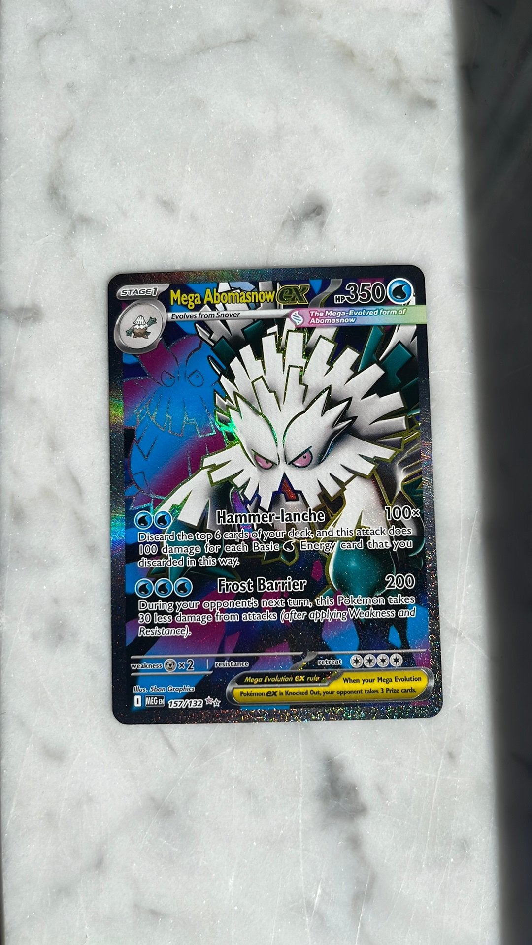 Mega Abomasnow Ex, Ophalen of Verzenden, Nieuw