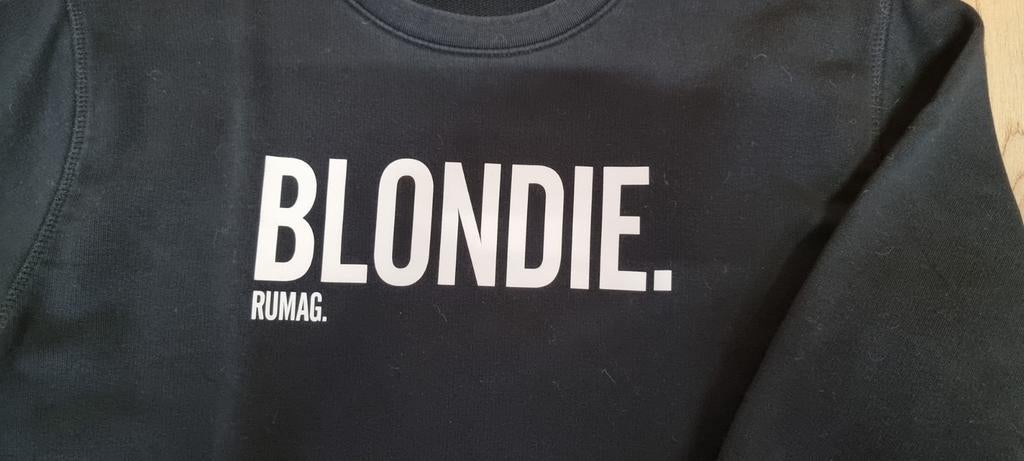 Rumag Blondie sweater maat L, Zwart, Ophalen of Verzenden, Gedragen, Maat 42/44 (L)