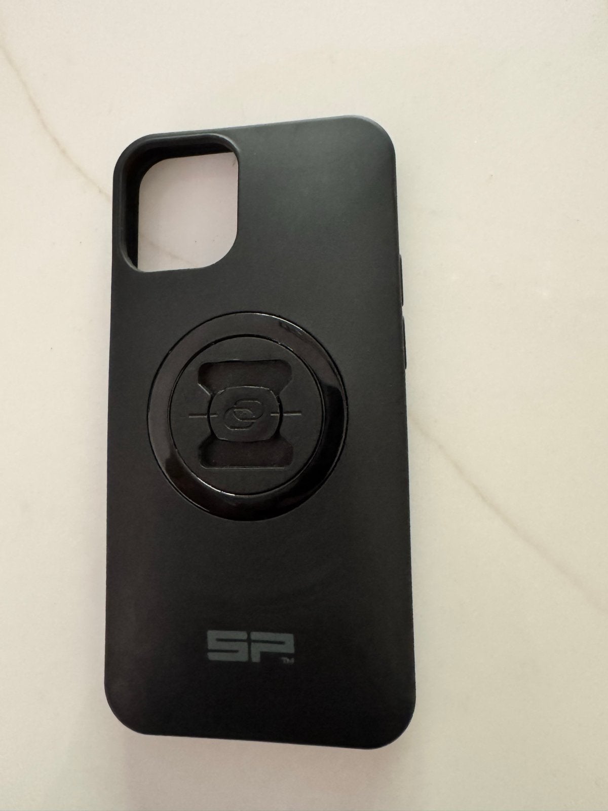 SP Connect telefoonhoesje voor iPhone 12 mini, Ophalen, Zwart, Hoesje of Tasje, Zo goed als nieuw