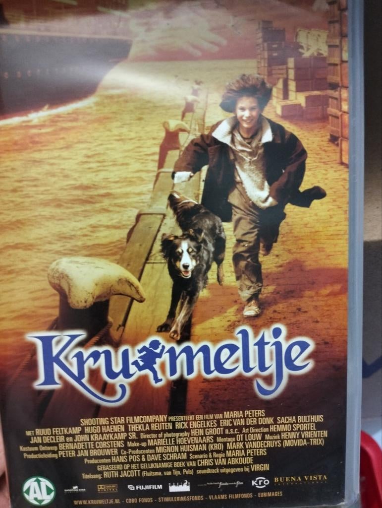 Kruimeltje VHS - Klassieke Nederlandse Jeugdfilm, Alle leeftijden, Ophalen of Verzenden, Gebruikt, Nederlandstalig