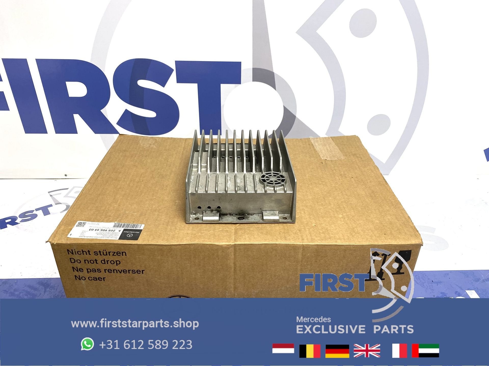 A2048706690 HARMAN BECKER VERSTERKER Mercedes Benz C KLASSE, Ophalen of Verzenden, -, -, -