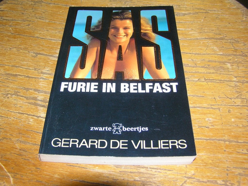 Furie in Belfast | SAS- Gérard de Villiers, Ophalen of Verzenden, Zo goed als nieuw, Gérard de Villiers