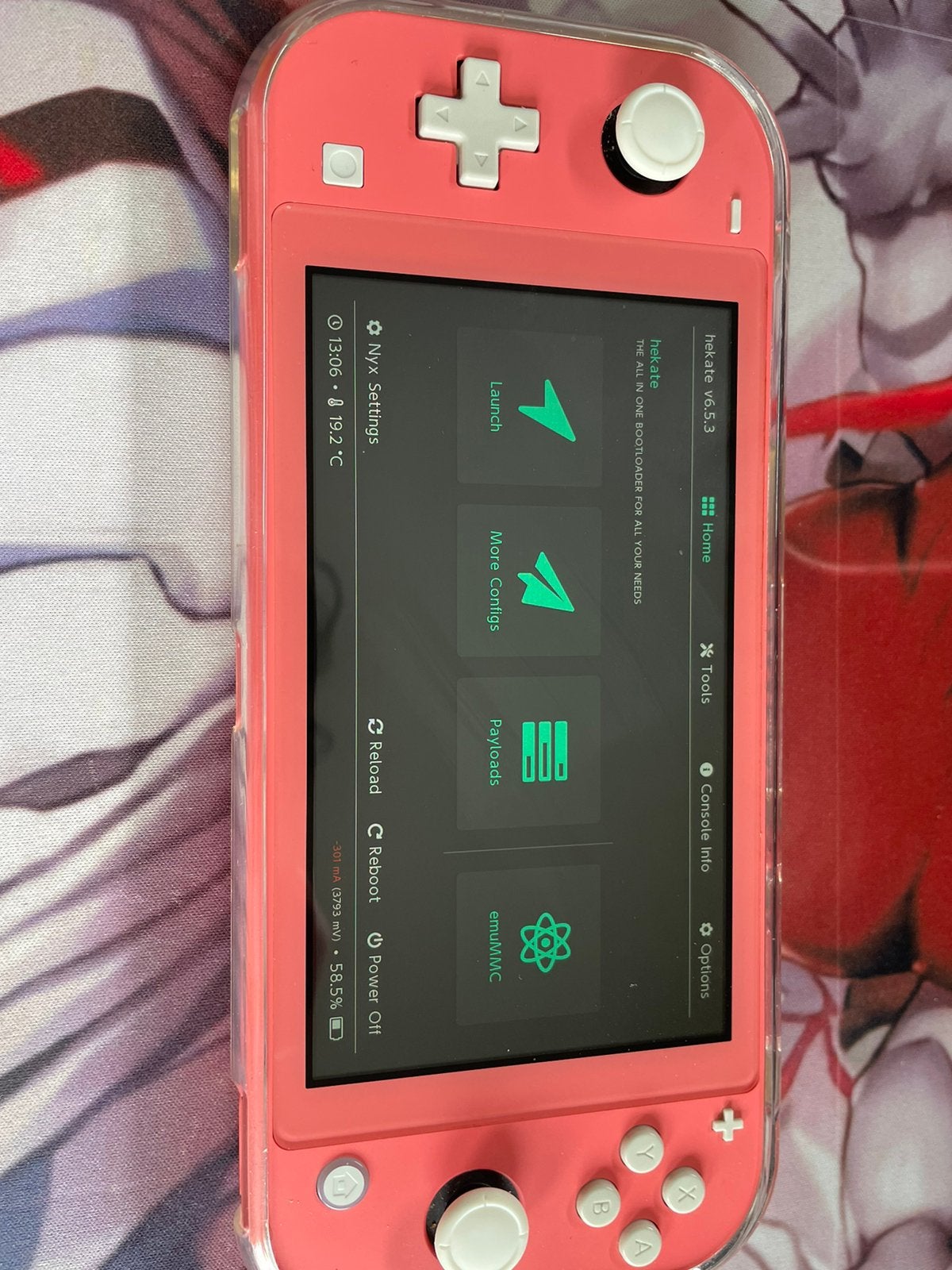 UNPATCHED Nintendo Switch Lite, Ophalen of Verzenden, Zo goed als nieuw