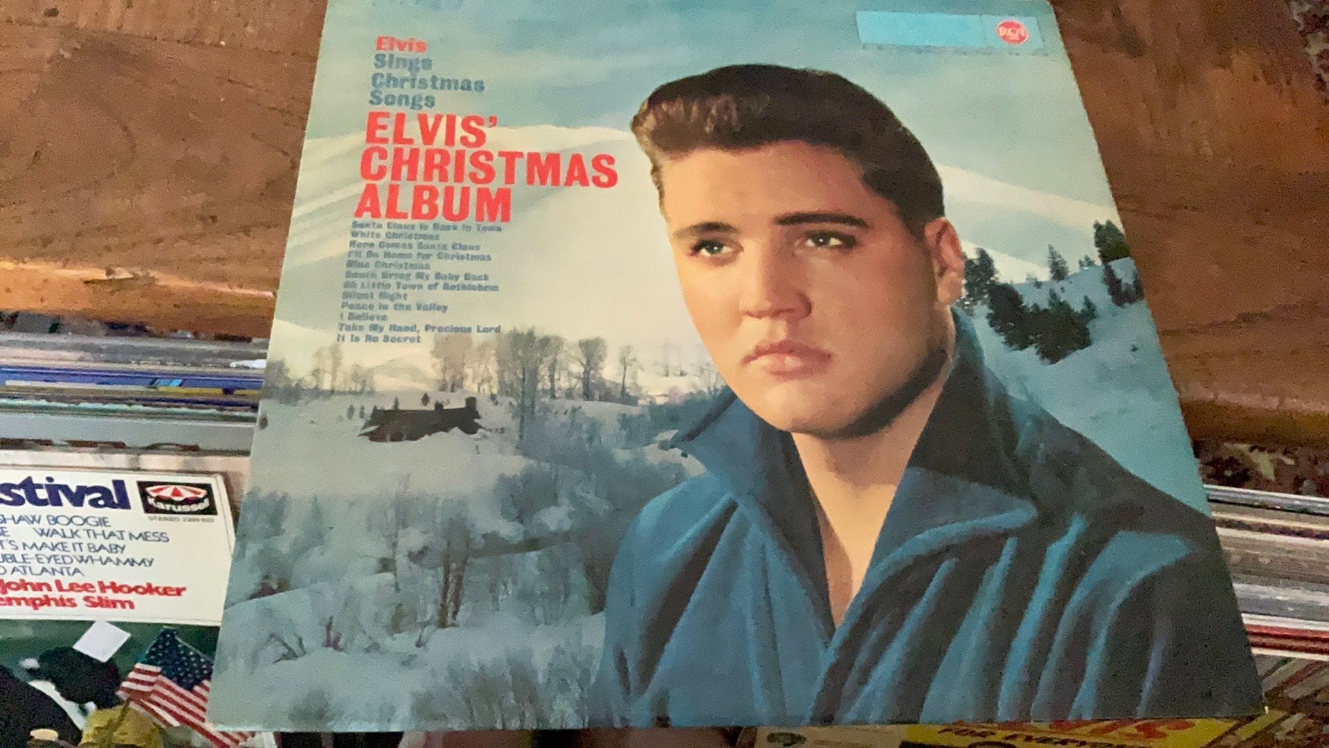 Elvis Presley. Elvis’ Christmas Album, Ophalen of Verzenden, Zo goed als nieuw, Overige formaten
