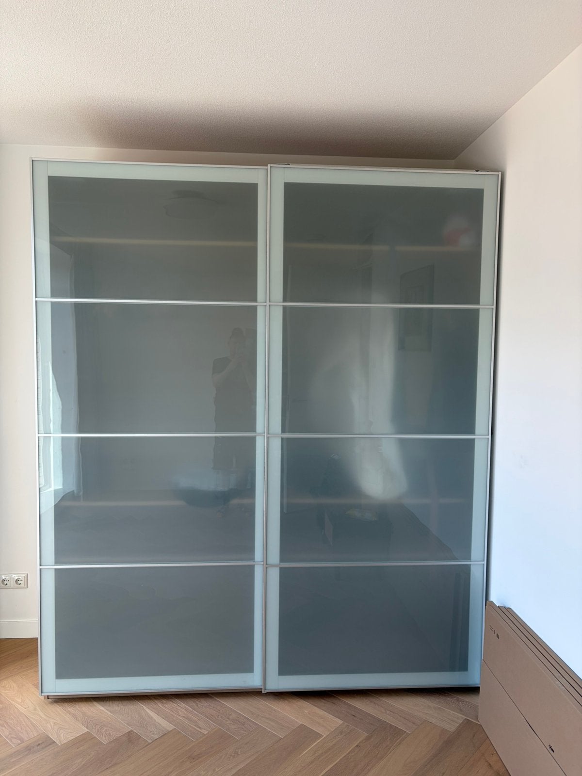 Schuifdeuren voor een PAX kast van IKEA, Ophalen, Zo goed als nieuw, 200 cm of meer