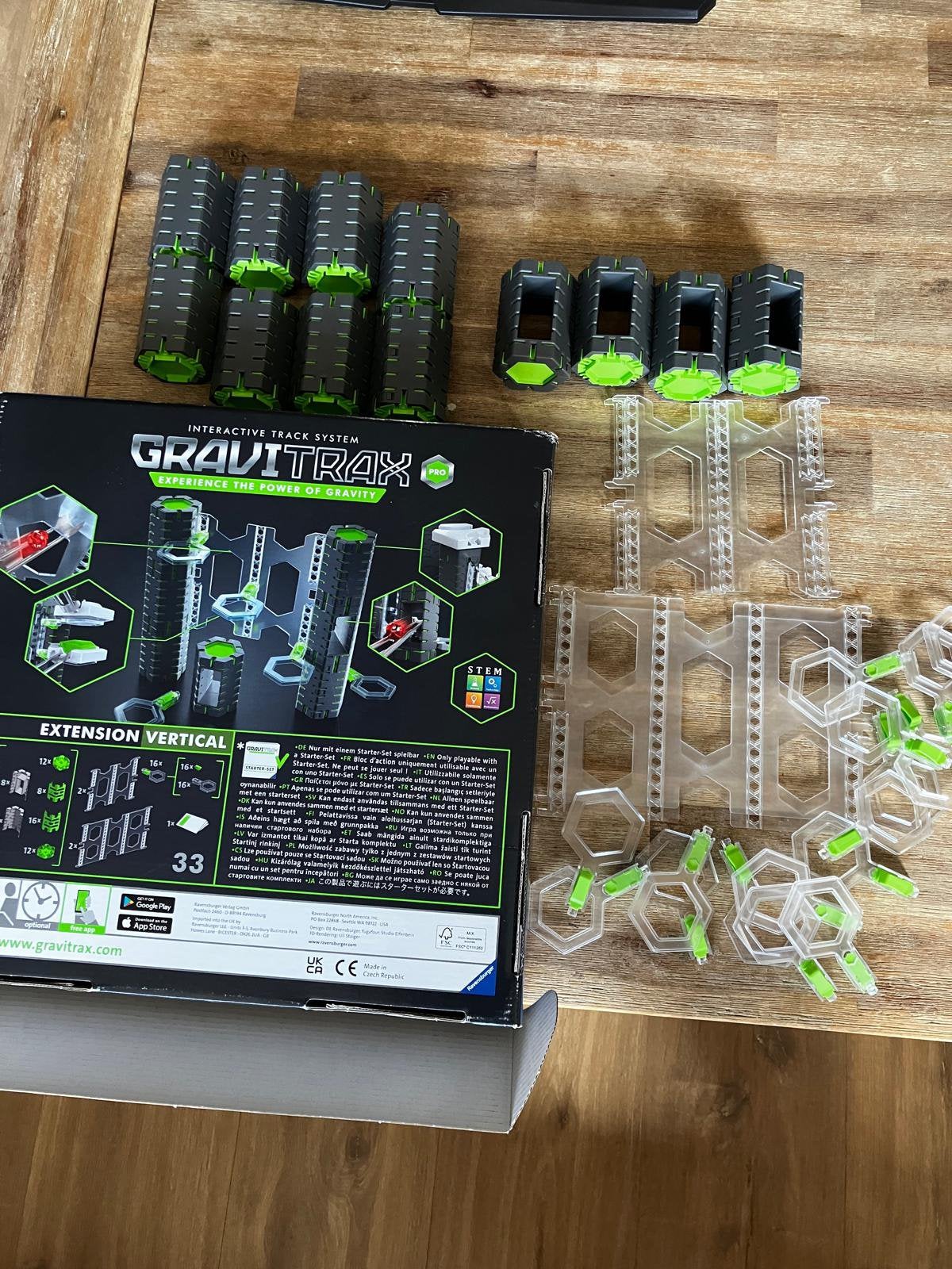 GraviTrax PRO Extension Vertical met extra onderdelen, Ophalen of Verzenden, Zo goed als nieuw