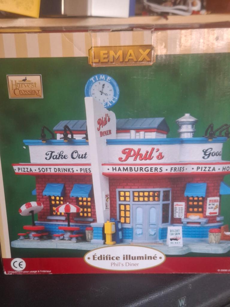 Lemax Phils Diner. Zeer zeldzaam item, Diversen, Kerst, Ophalen of Verzenden