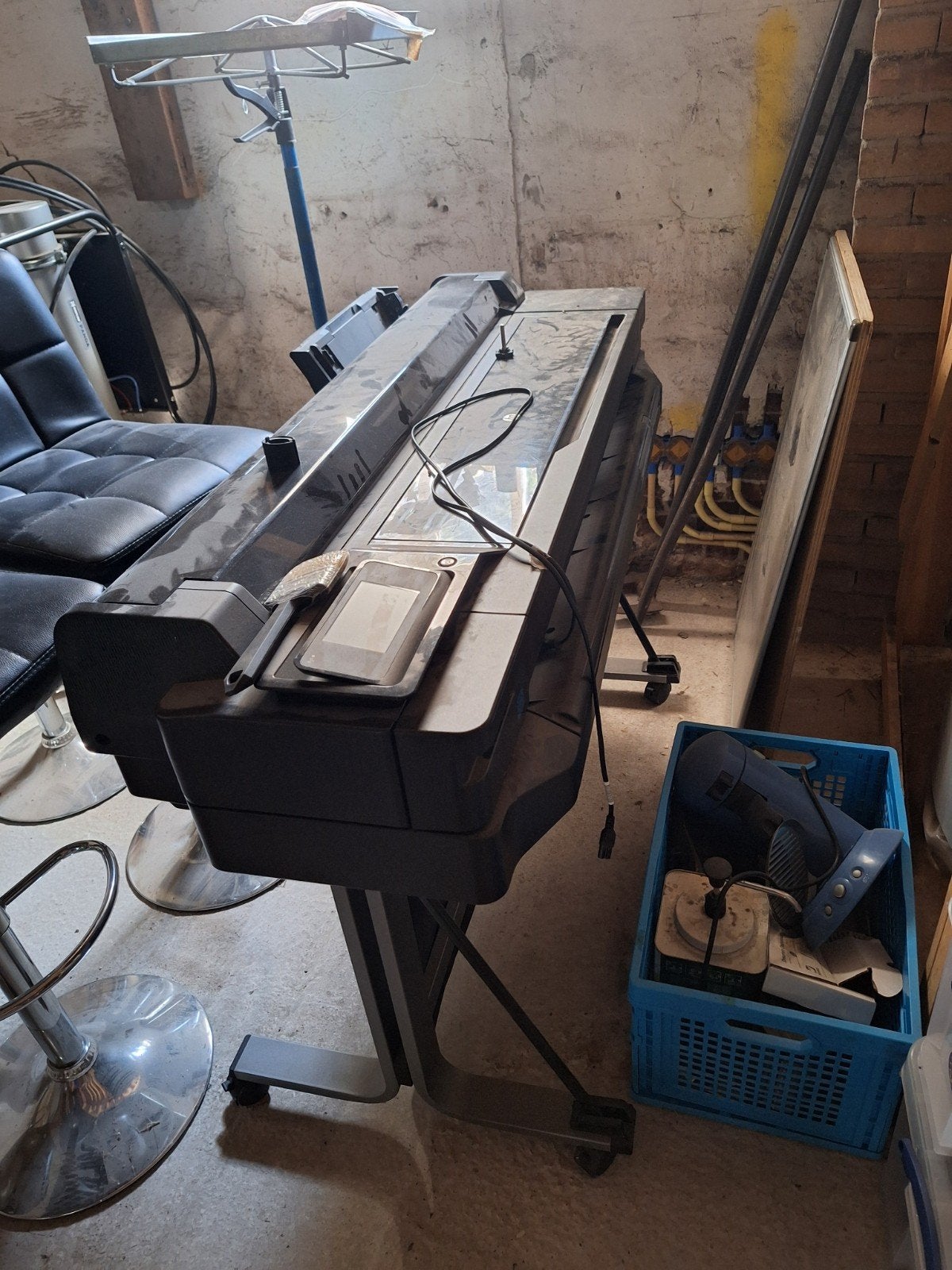Hp plotter, Ophalen