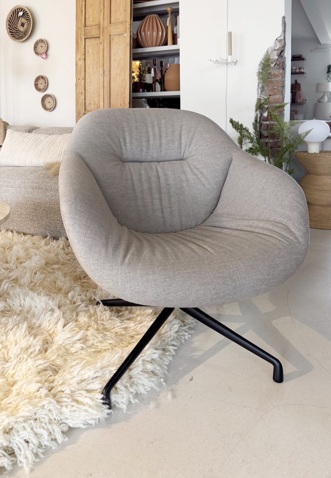 Hay fauteuil AAL 81 soft taupe, Ophalen, Nieuw, 75 tot 100 cm