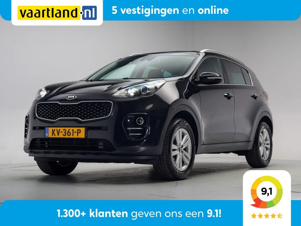 Kia Sportage 1.6 GDI First Edition [ Navi DAB Camera ], Auto's, Gebruikt, 1591 cc, 4 cilinders, Origineel Nederlands