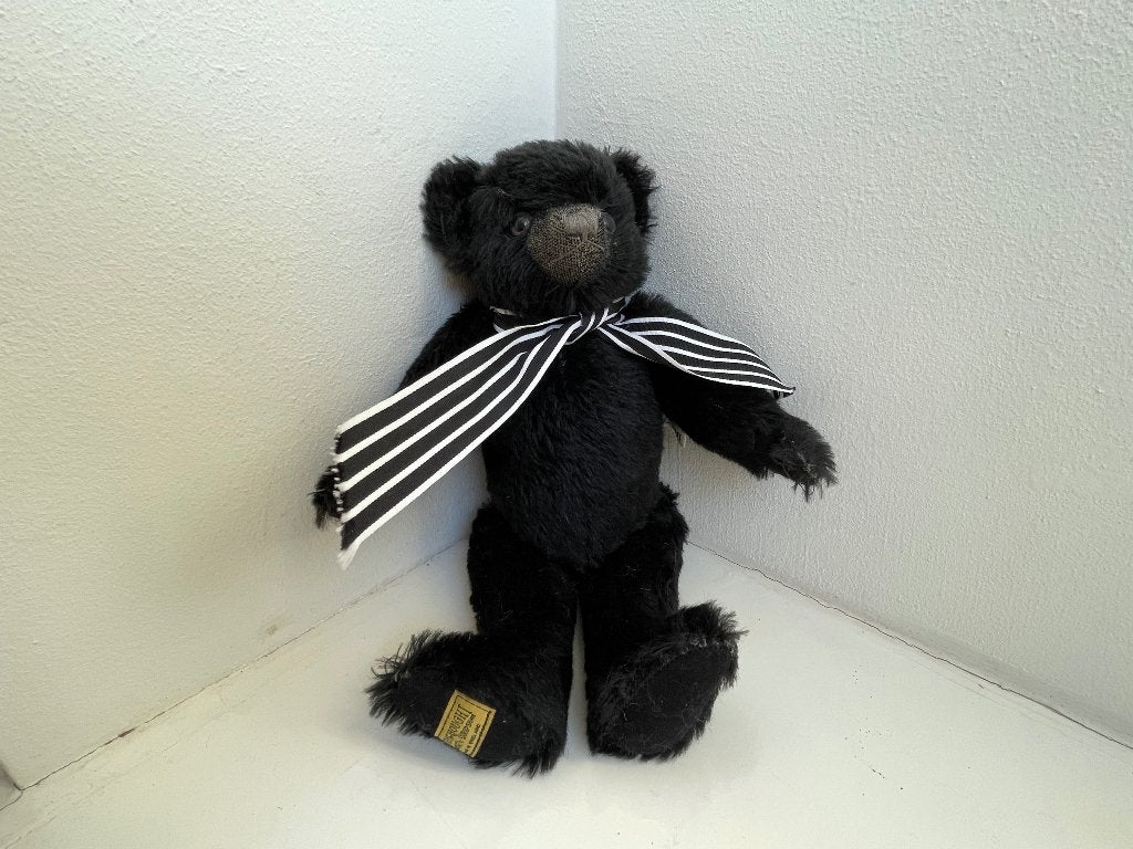 Vintage teddybeer Merrythought, Ophalen of Verzenden, Gebruikt, Stoffen beer, Overige merken