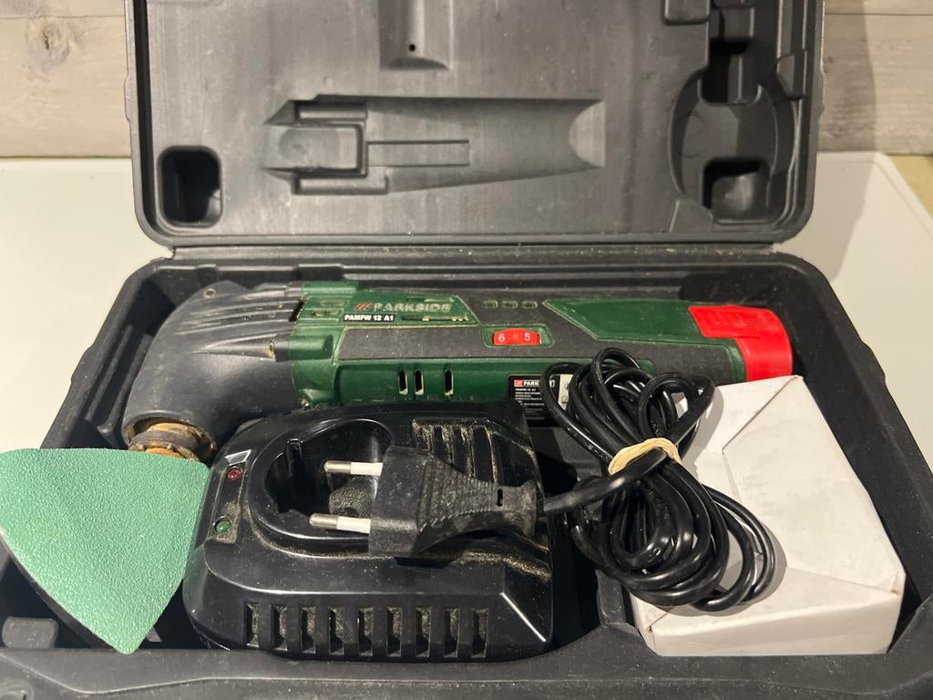 Parkside PASPFV 12 A1 Multitool met Accu en Lader, N, Ophalen of Verzenden, N, N