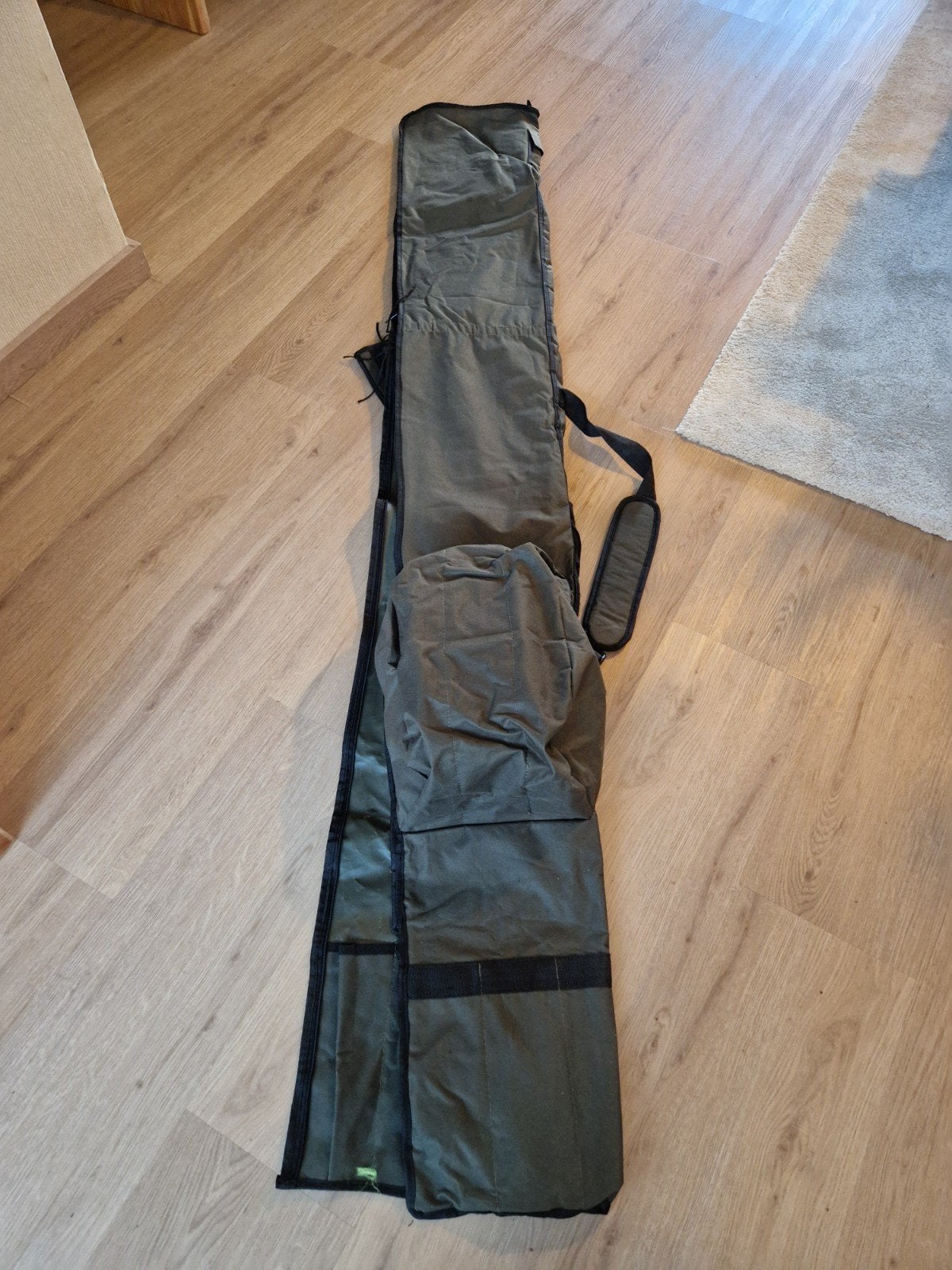 foedraal 3 hengels 12 ft, Watersport en Boten, Ophalen of Verzenden, Zo goed als nieuw, Overige typen