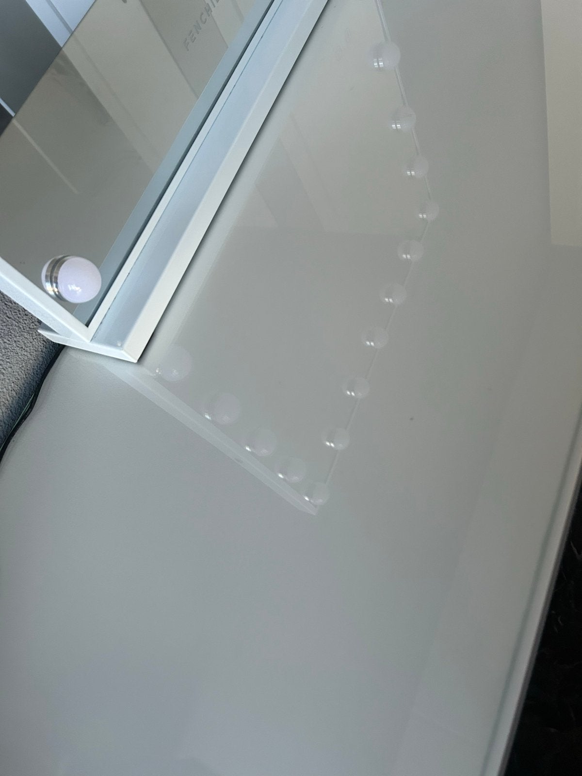 Witte kaptafel, Ophalen, Gebruikt, 100 tot 150 cm, Minder dan 100 cm