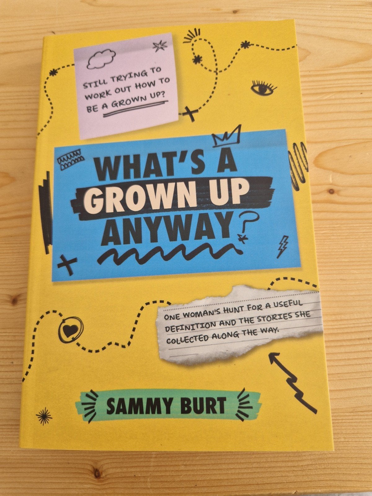 Sammy Burt - What's a grown up anyway, Ophalen of Verzenden, Zo goed als nieuw