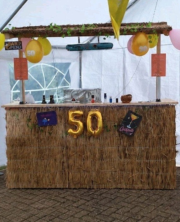 Tiki Bar / Cocktailbar voor Feesten en Evenementen, Ophalen