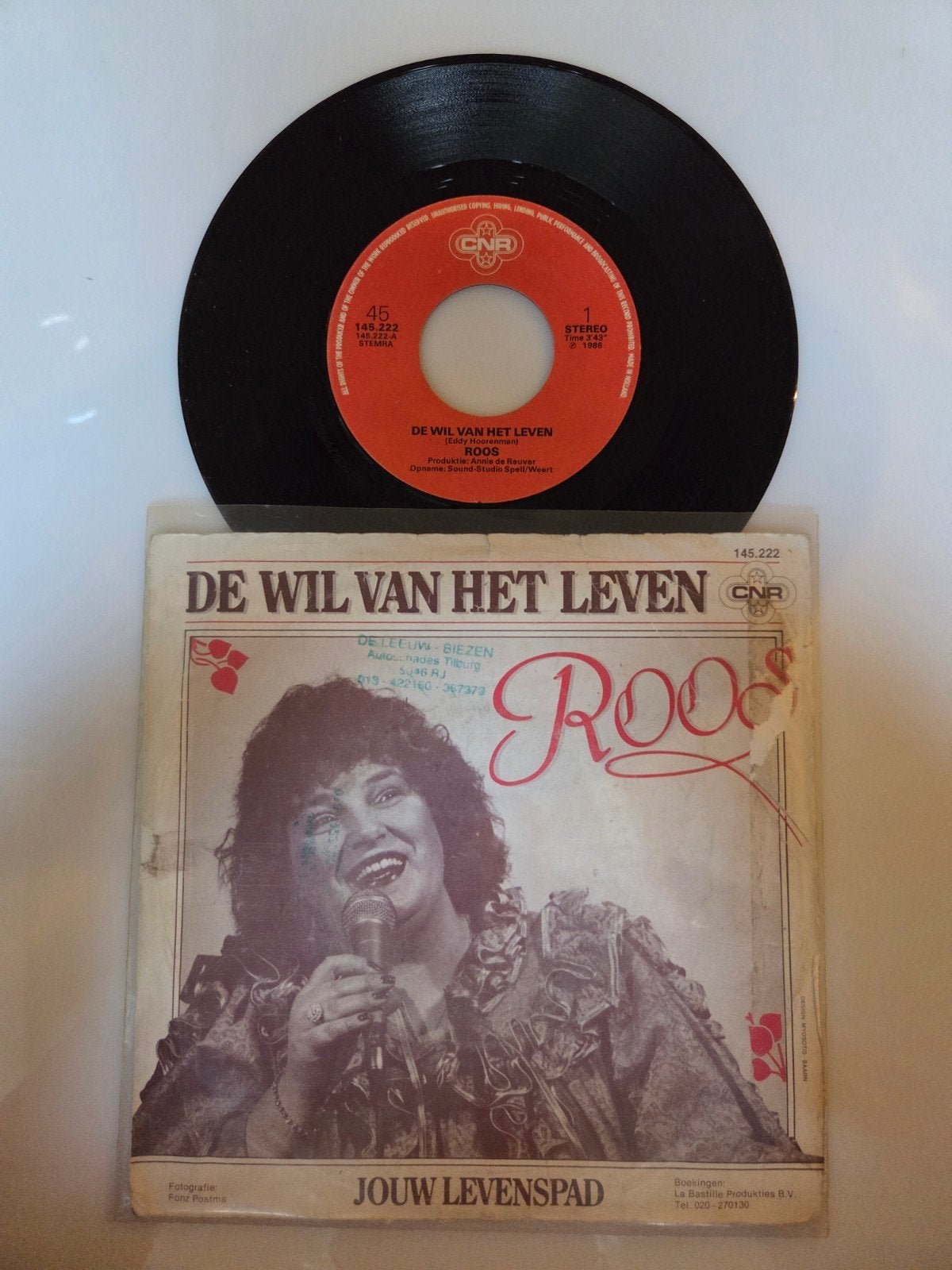 Roos - De wil van het leven, Ophalen of Verzenden, Gebruikt, Nederlandstalig