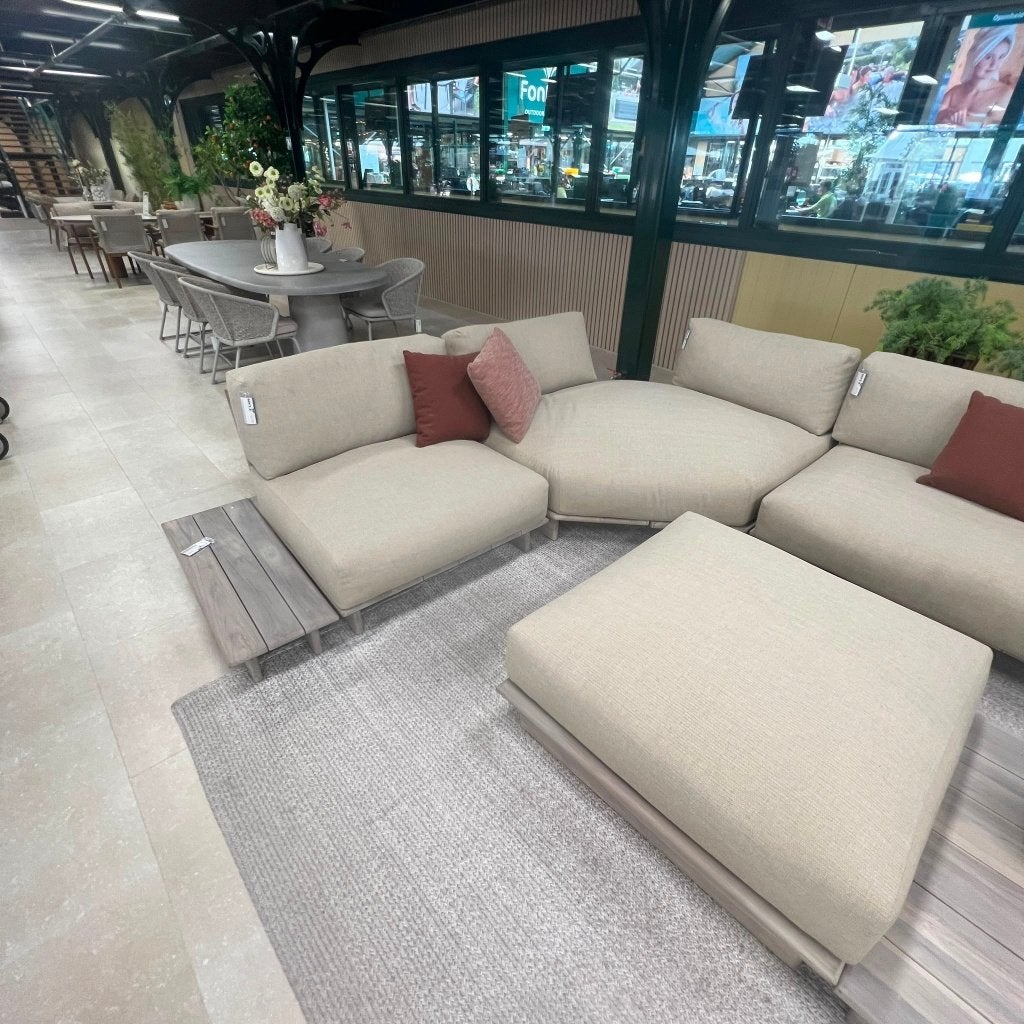Mylo Loungeset | Showroommodel, Tuin en Terras, Ophalen, Gebruikt, Teakhout, Loungeset