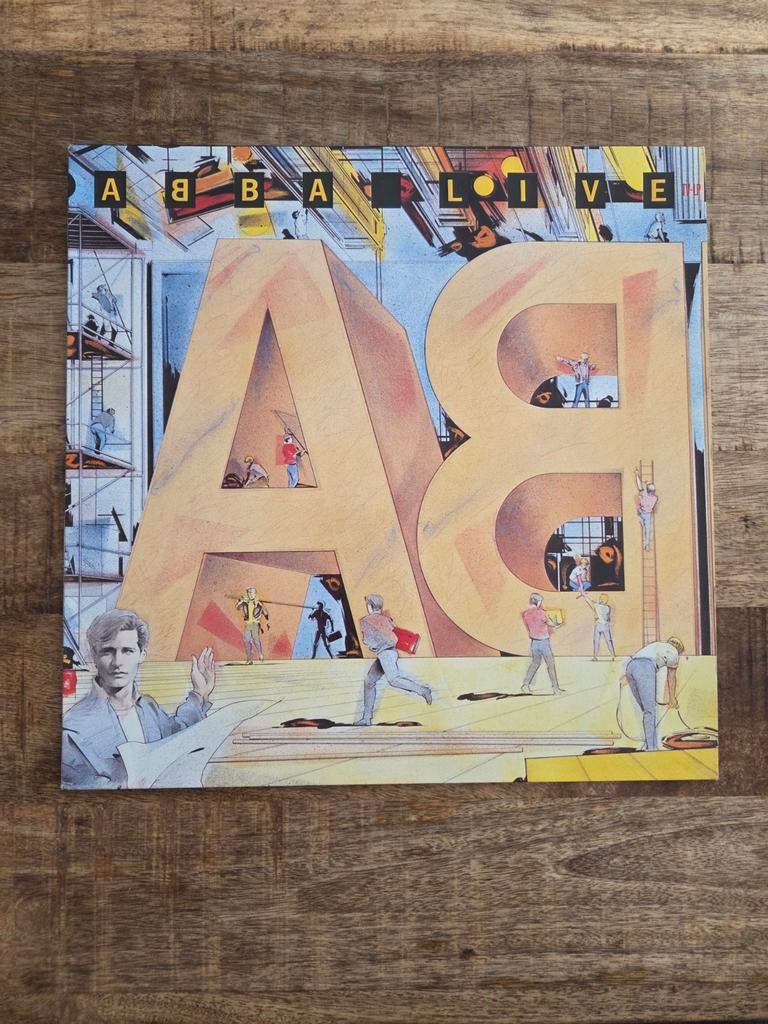 Lp Abba Live, Cd's en Dvd's, Ophalen of Verzenden